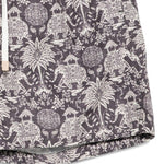 Pantaloncini da bagno con coulisse stampati in nero Eleventy - uomo 