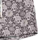 Pantaloncini da bagno con coulisse stampati in nero Eleventy - uomo 