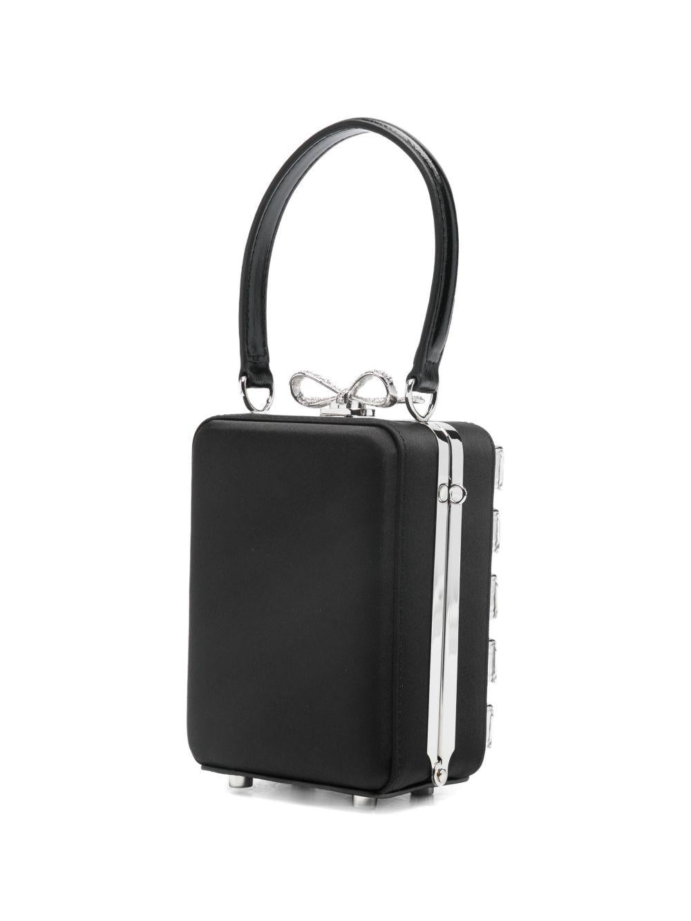 Borsa a mano con decorazione in nero Self-Portrait - donna 