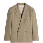 Giacca sartoriale doppiopetto in beige Lemaire - donna 