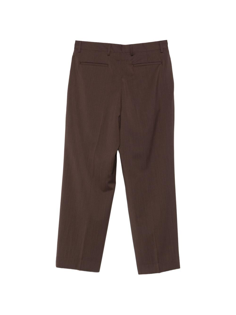 Pantaloni a gamba dritta in marrone Costumein - uomo 