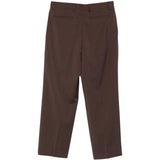 Pantaloni a gamba dritta in marrone Costumein - uomo 