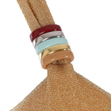 Costume da bagno con anelli decorativi in oro Oséree - donna 