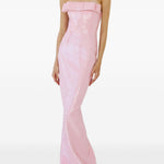 ABITO LUNGO SISU CON PAILLETTES IN ROSA THE NEW ARRIVALS ILKYAZ OZEL - DONNA 