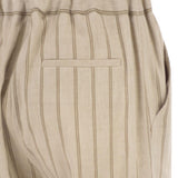 Pantaloni slim-fit a righe in beige Antonelli - donna 