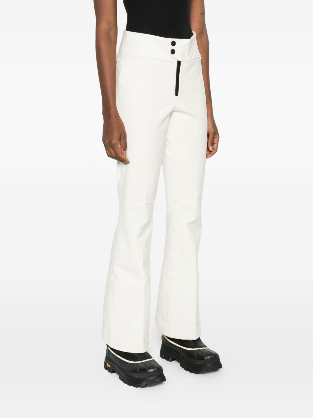 Pantaloni da sci a vita alta  in bianco The north face - donna 