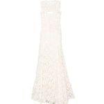 Abibto maxi in pizzo in beige Costarellos - donna 