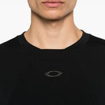T-shirt con logo e dettaglio in nero Oakley - uomo 