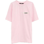 T-shirt a maniche corte le tshirt gros grain in rosa Jacquemus - unisex 