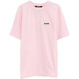 T-shirt a maniche corte le tshirt gros grain in rosa Jacquemus - unisex 