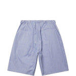 Shorts a righe toluca in celeste Willy chavarria - uomo 