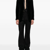 Blazer monopetto in nero Lardini - uomo 