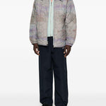 Giacca trapuntata in multicolore Oamc peacemaker - uomo 