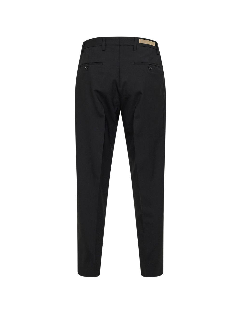 Pantaloni a pieghe con elastico in vita in nero Briglia 1949 - donna 