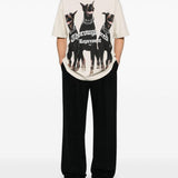 T-shirt Thoroughbred in bianco Represent - uomo 