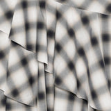 Abito midi con balze in bianco e nero Feng Chen Wang - donna 