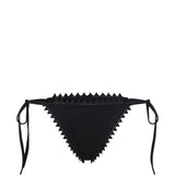 Slip Bikini Le Bas De Maillot Picot in nero Jacquemus - donna 