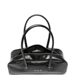 Borsa a spalla in pelle sintetica nero Comme Des Garçons - donna 