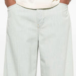 Pantaloni a gamba dritta in celeste Golden goose - uomo 