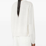 Top a maniche lunghe fervore in bainco 's maxmara - donna 