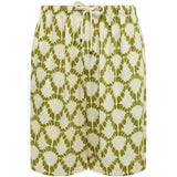 Shorts con coulisse in bianco Laneus - uomo 