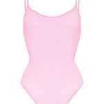 Costume da bagno intero increspato Pamela in rosa Hunza g - donna 