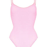 Costume da bagno intero increspato Pamela in rosa Hunza g - donna 