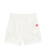 Pantaloncini con dettagli a fibbia in bianco The north face - uomo 