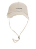 Cappello da baseball la casquette artichaut in avorio Jacquemus - unisex
