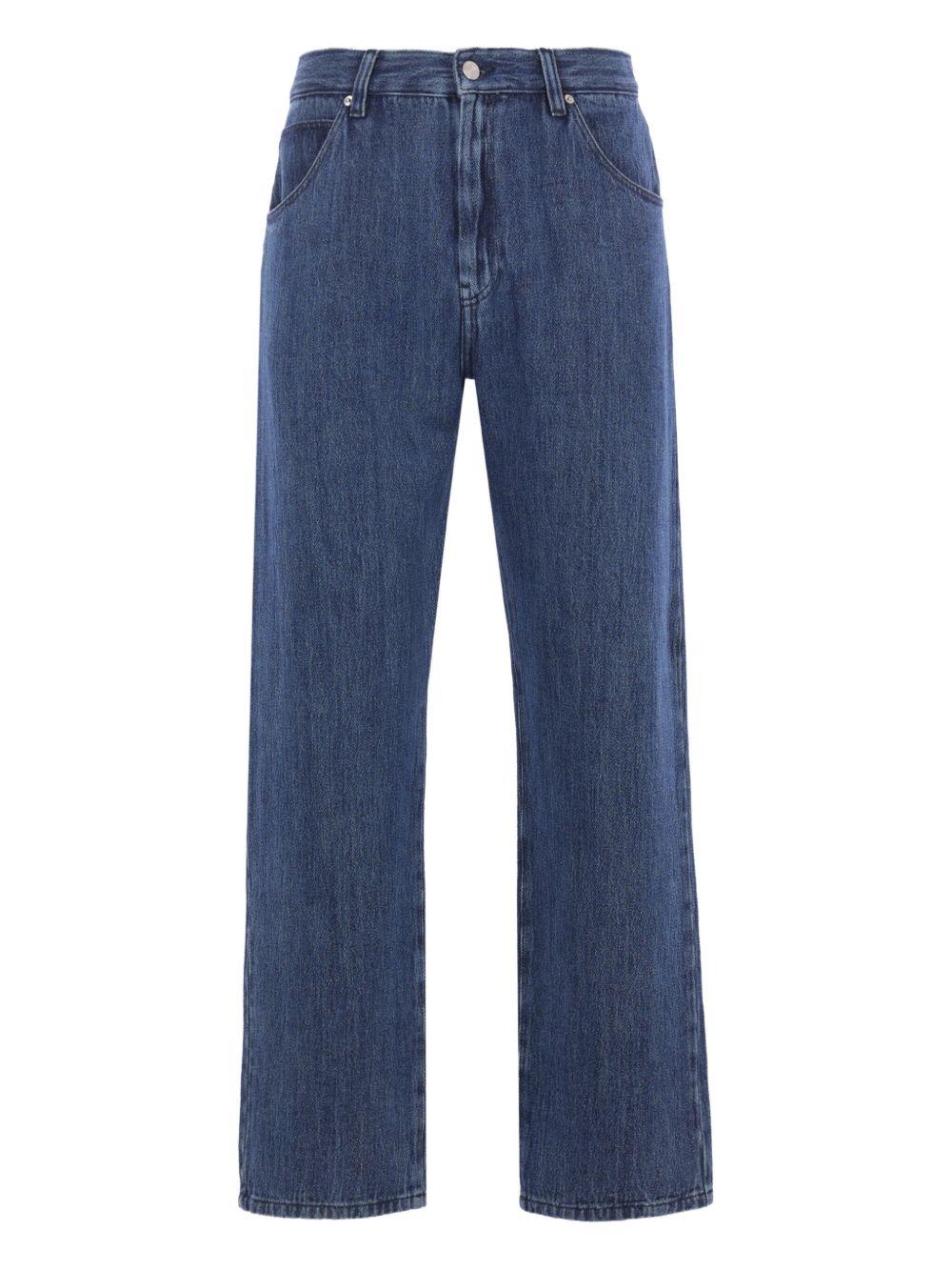 Jeans a gamba dritta in blu Namacheko - uomo 