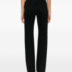 Jeans dritti Danielle in nero Khaite - donna 