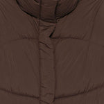 Piumino con coulisse in marrone Bacon - donna 