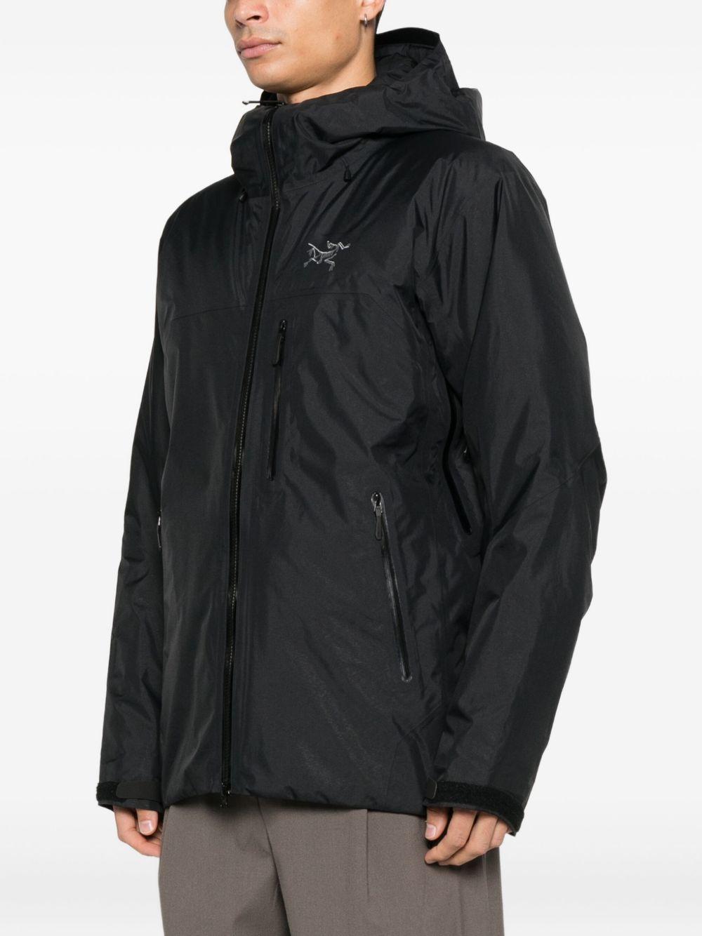 Giacca con cappuccio beta insulated in nero Arc'teryx - unisex 