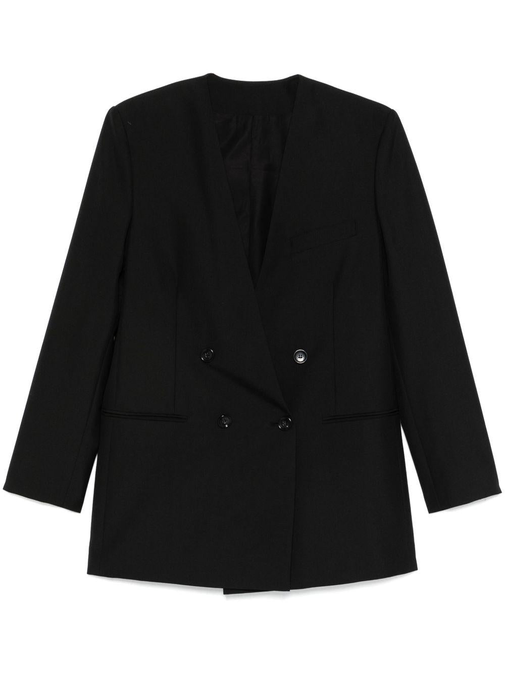 Blazer doppiopetto in nero Philosophy Di Lorenzo Serafini - donna 