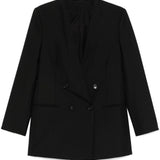 Blazer doppiopetto in nero Philosophy Di Lorenzo Serafini - donna 