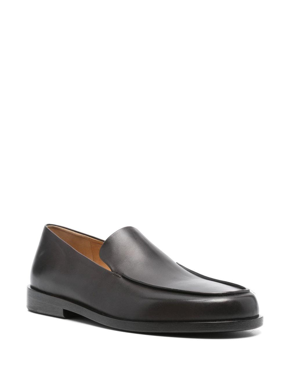 Mocassini in pelle in nero Marsell - uomo 