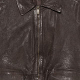 Gilet con zip in marrone Salvatore santoro - donna 
