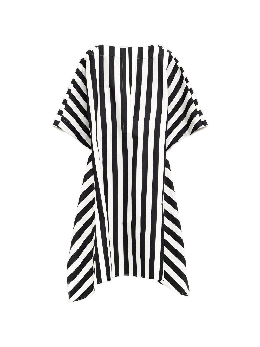 Abito a righe la tunique moisson in bianco e nero Jacquemus - donna 
