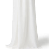 Sciarpa oversize con frange in bianco Brunello cucinelli - donna 