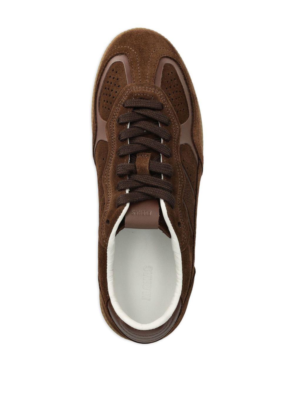 Sneakers Tb.490 camoscio in marrone 