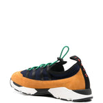 Sneakers running con lacci in lycra multicolore Marni - uomo 