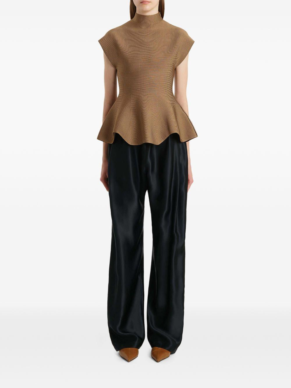 Pantaloni Rohen in nero Khaite - donna 