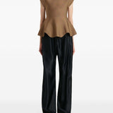 Pantaloni Rohen in nero Khaite - donna 