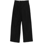 Pantaloni a gamba ampia in nero Briglia 1949- donna 