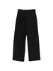 Wide-leg trousers in black Briglia 1949 - women