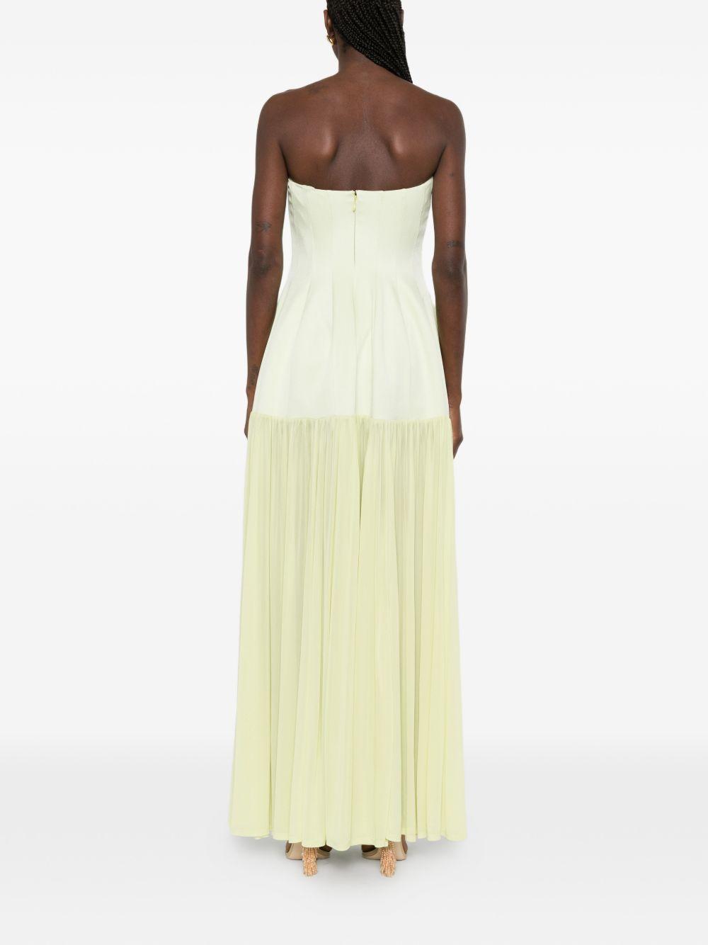 Abito maxi Sandrine in giallo Simkhai - donna 