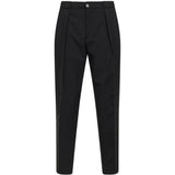 Pantaloni a pieghe con elastico in vita in nero Briglia 1949 - donna 