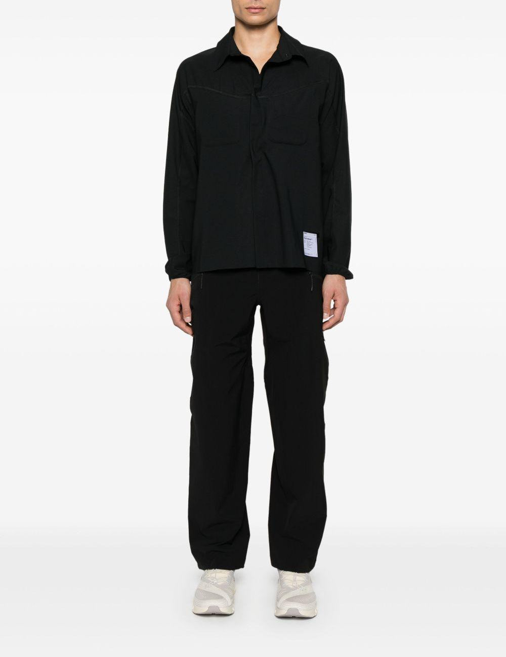 Camicia River in nero Satisfy - uomo 