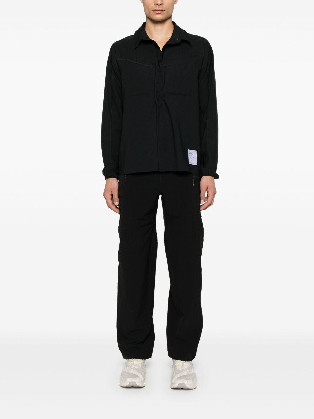 Camicia River in nero Satisfy - uomo 