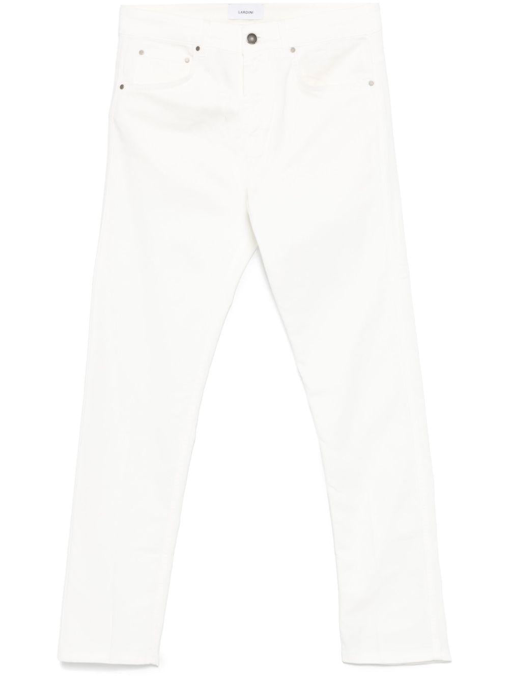 Jeans cinque tasche in bianco Lardini - uomo 